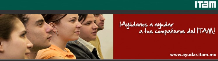 Ayúdanos a ayudar a tus compañeros del ITAM