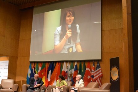 Las delegadas participaron activamente durante los dos días de conferencias