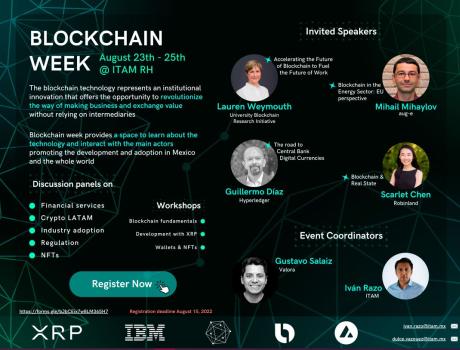 Blockchain (Mini) Week ITAM 2022 Blockchain (Mini) Week ITAM 2022