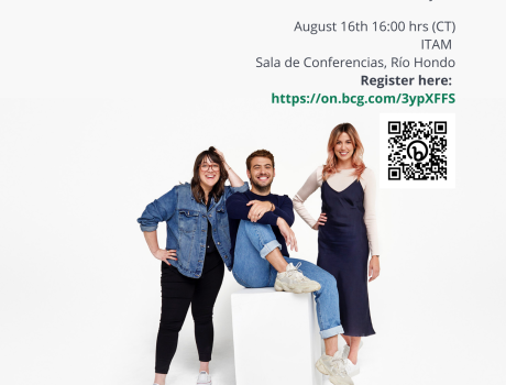 Career Services del ITAM invita a la sesión de reclutamiento presencial de Boston Consulting Group Career Services del ITAM invita a la sesión de reclutamiento presencial de Boston Consulting Group