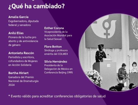 A 50 añosde la Conferencia Mundial de la Mujer en México 1975 ¿Qué ha cambiado? A 50 añosde la Conferencia Mundial de la Mujer en México 1975 ¿Qué ha cambiado?