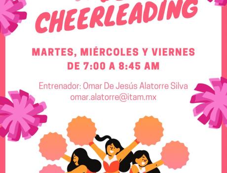Entrenamiento de Cheerleading Otoño 2026 Entrenamiento de Cheerleading Otoño 2026