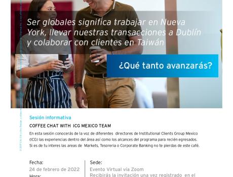 Coffee Chat witht ICG Mexico Team - Citibanamex Coffee Chat witht ICG Mexico Team - Citibanamex