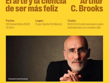 Conferencia: El arte y la ciencia de ser más feliz con Arthur C. Brooks Conferencia: El arte y la ciencia de ser más feliz con Arthur C. Brooks