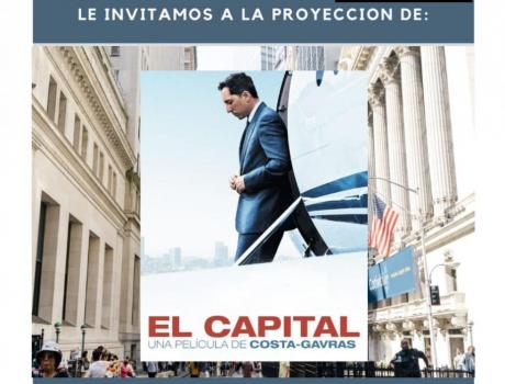 Proyeccion de pelicula: El Capital Proyeccion de pelicula: El Capital
