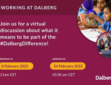 Working at Dalberg - Informative session Working at Dalberg - Informative session
