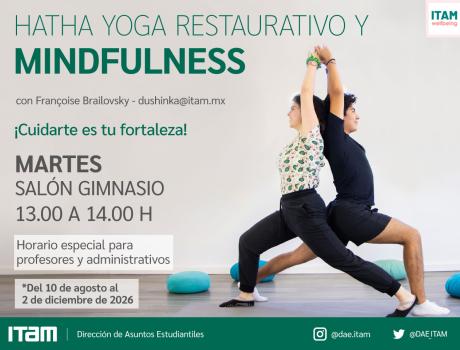 Clases de Hatha Yoga Restaurativo y Mindfulness - Martes Clases de Hatha Yoga Restaurativo y Mindfulness - Martes