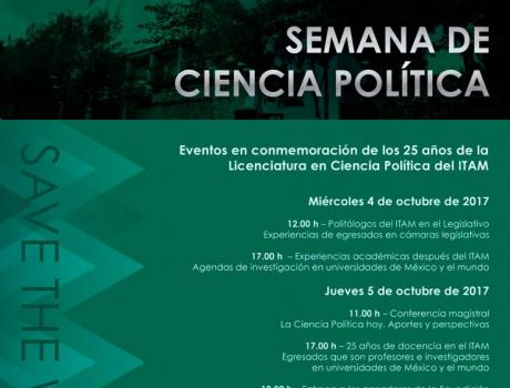 Semana de Ciencia Política Semana de Ciencia Política