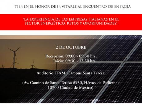 La experiencia de las empresas italianas en el sector energético: retos y oportunidades La experiencia de las empresas italianas en el sector energético: retos y oportunidades