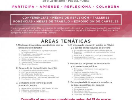 Congreso de Educación Jurídica CEEAD 2018 Congreso de Educación Jurídica CEEAD 2018