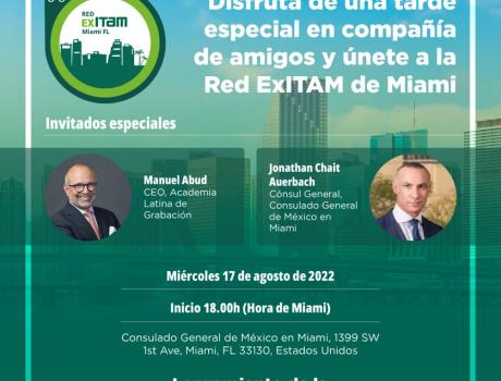 Lanzamiento de la Red ExITAM en Miami Lanzamiento de la Red ExITAM en Miami