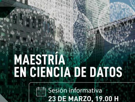 Póster Sesión informativa Maestría en Ciencia de Datos