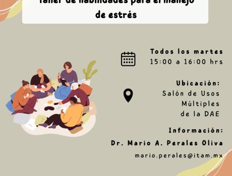 Taller de habilidades para el manejo del estrés Taller de habilidades para el manejo del estrés