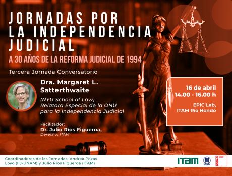 Tercera Jornada por la Independencia Judicial.