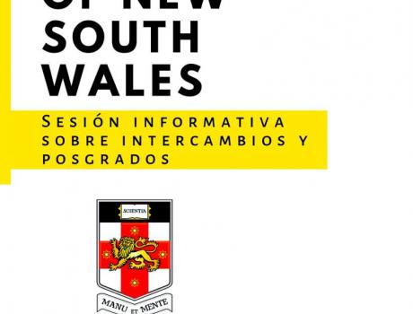 Sesión Informativa sobre Intercambios y Posgrados de la Universidad de New South Wales Sesión Informativa sobre Intercambios y Posgrados de la Universidad de New South Wales