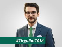 Victor Tubilla Rodríguez, exalumno del ITAM, gana el primer lugar del Concurso Nacional de Trabajo Universitario