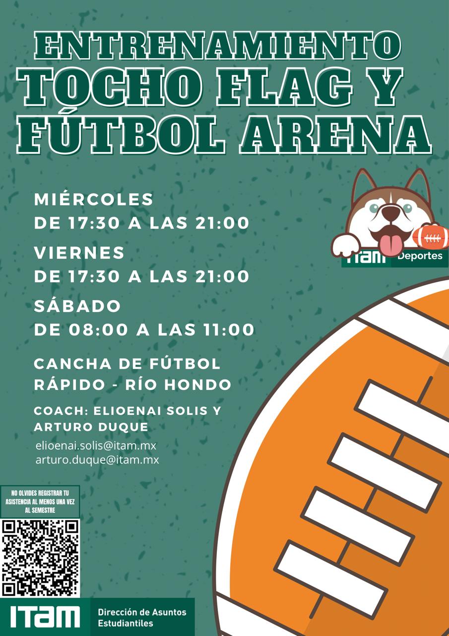 Entrenamientos de Tocho Flag Entrenamientos de Tocho Flag