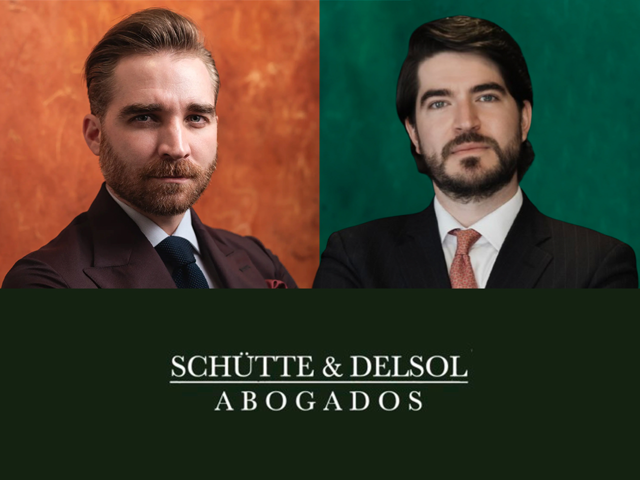 Javier Schüte y Andres Benton