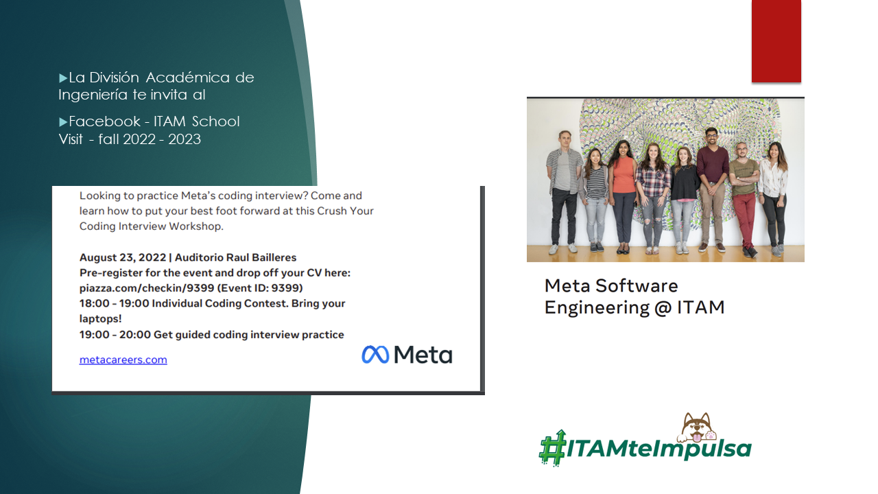 Meta software EngineeringITAM Eventos y Noticias