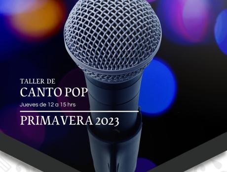Poster: Taller de Canto Pop