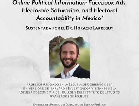 Póster Online Political Information: Facebook Ads, Electorate Saturation, and Electoral Accountability in Mexico