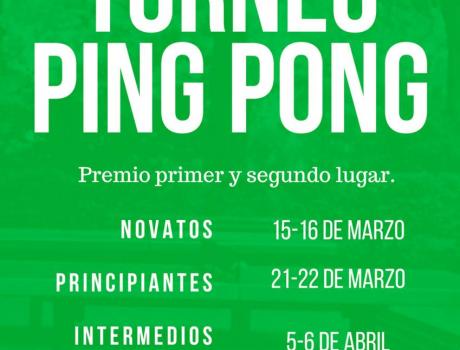 Torneo de Ping Pong