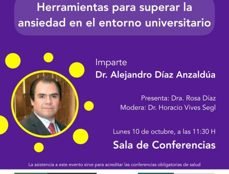 Poster: Herramientas para superar la ansiedad en el entorno universitario