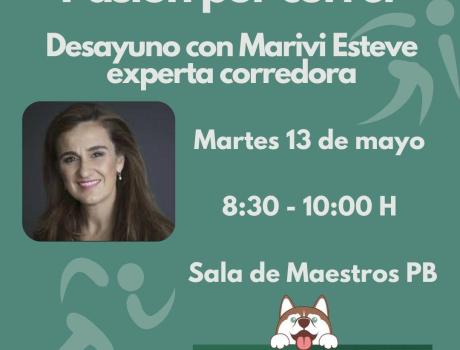 Pasión por correr. Desayuno con Marivi Esteve, experta corredora