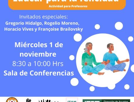 Conferencia de salud*: " Educar para la felicidad" Evento para profesores