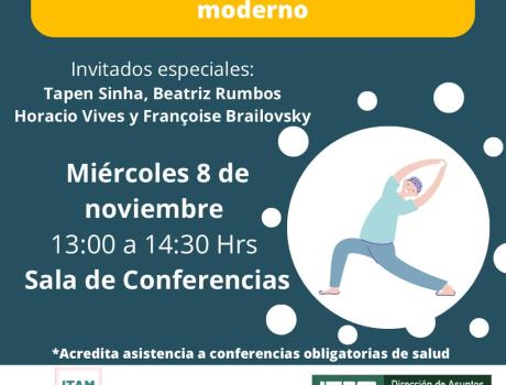 Conferencia de salud*: La ciencia del yoga postural moderno