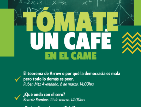 Tomate un cafe con el came