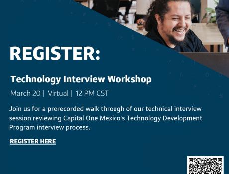 Tech Interview Workshop – Capital One