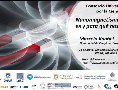Póster Consorcio Universidades por la Ciencia: Webinars en Matemáticas y Física