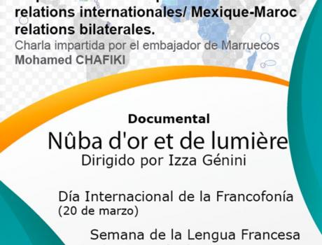 Proyección del documental Nûba d'or et de lumière en el marco del Día Internacional de la Francofonía
