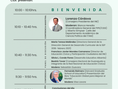 Póster Seminario sobre Política educativa en México