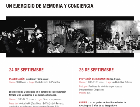 La desaparición en México: un ejercicio de memoria y conciencia