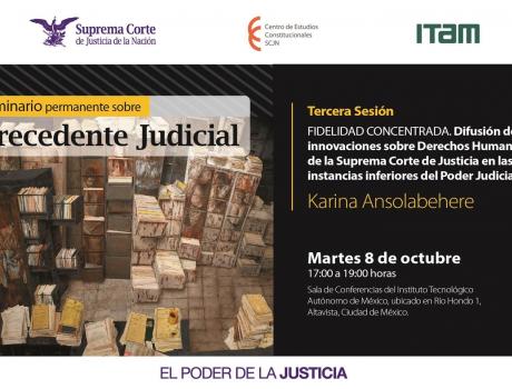 Seminario permanente sobre precedente judicial