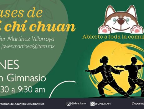 Clases de tai chí chuan con Javier Martínez Villarroya