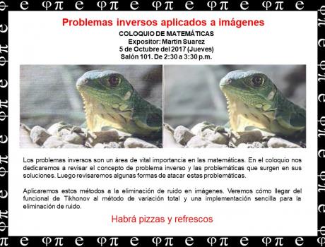 Problemas inversos aplicados a imágenes