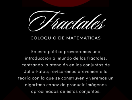 Poster: Coloquio Matemáticas Otoño 2022