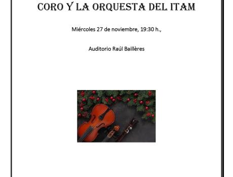 Concierto navideño con el coro y la orquesta del ITAM