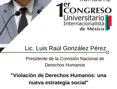 Conferencia "Violación de Derechos Humanos: una nueva estrategia social"