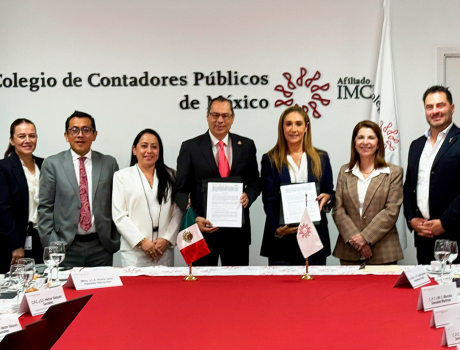 ITAM y Colegio de Contadores Públicos de México firman convenio para impulsar la formación de futuros contadores