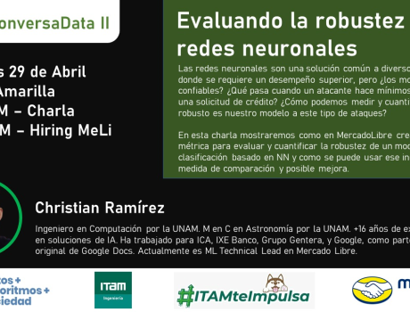 Conversadata II "Evaluando la robustez de Redes Neuronales"