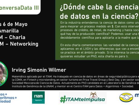 Póster ¿Dónde cabe la Ciencia de Datos en la Ciencia?