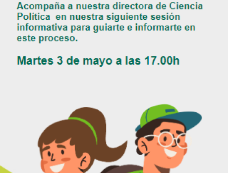 Póster Ciencia Política: Sesión informativa