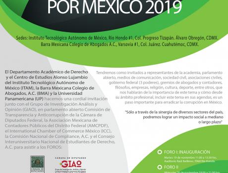 Cartel de la cultura de la legalidad por México