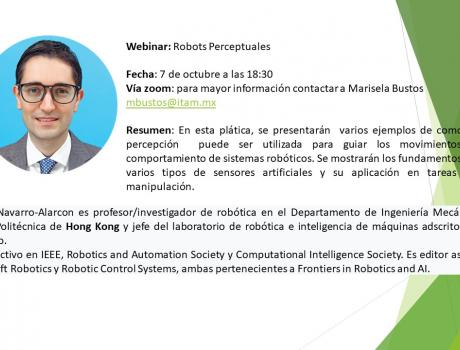 Póster Robots Perceptuales