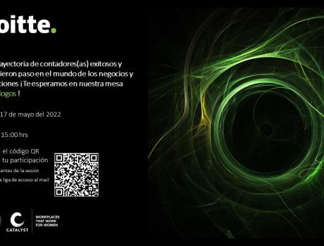 Póster Deloitte Diálogos – Contadores Públicos