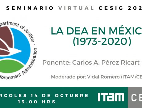 Póster La DEA en México